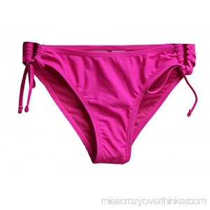 California Waves Diva Days Side-Tie Hipster Bikini Bottoms Pink Pink B06WD5F198